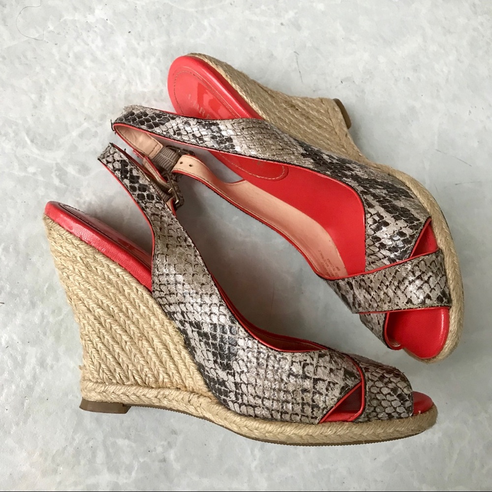 Audrey Brooke Espadrilles Wedge Sandals